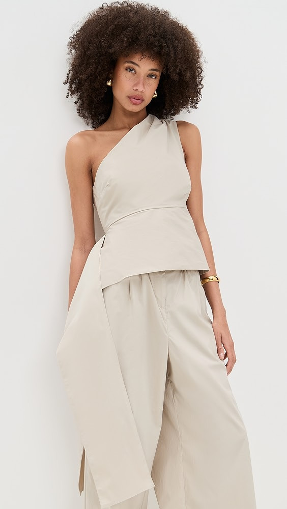 St. Agni Asymm Origami Top | Shopbop | Shopbop