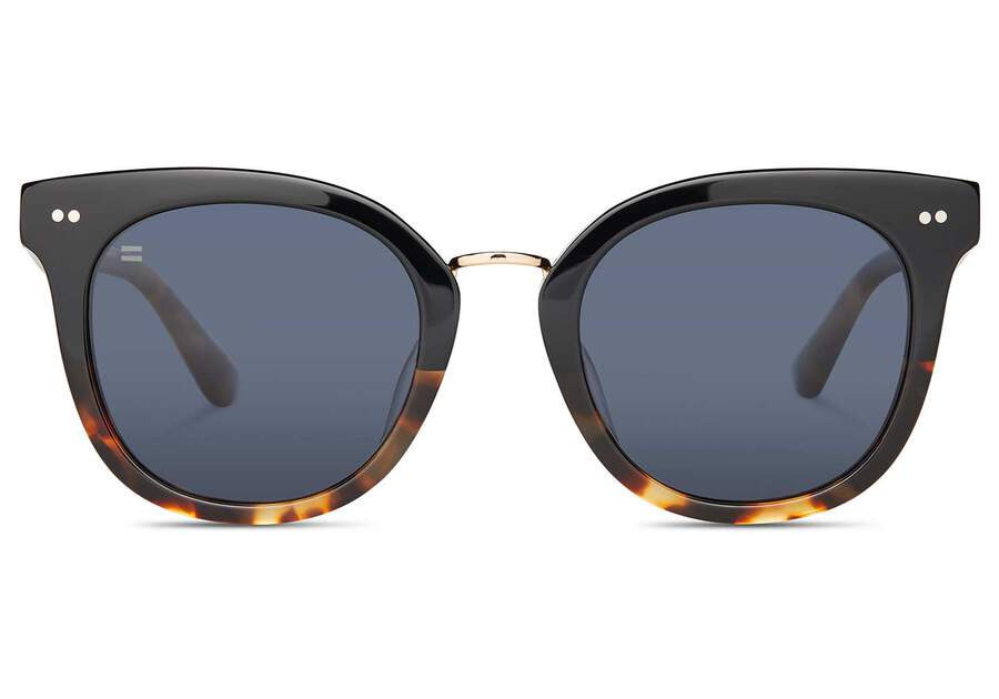 Cecilia Black Tort Fade Dark Grey Lens | TOMS | TOMS (US)