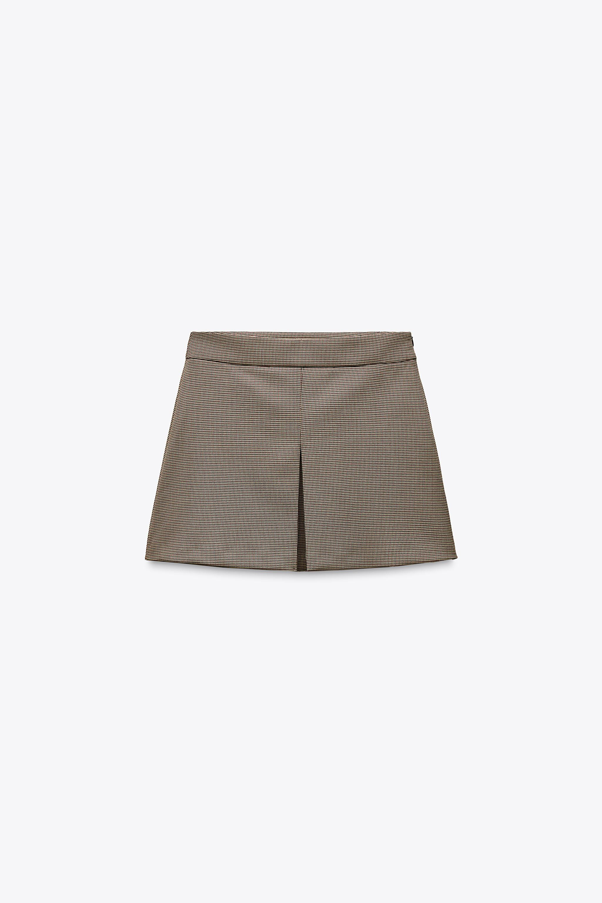 PLEATED MINI SKIRT ZW COLLECTION | Zara US