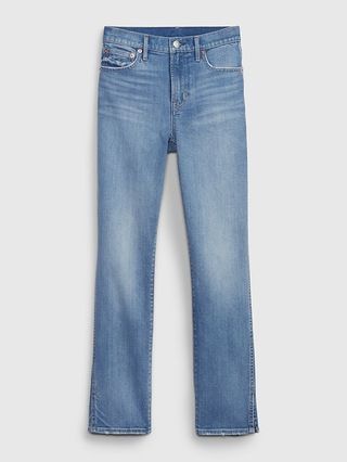 Mid Rise Split-Hem Vintage Slim Jeans | Gap (US)