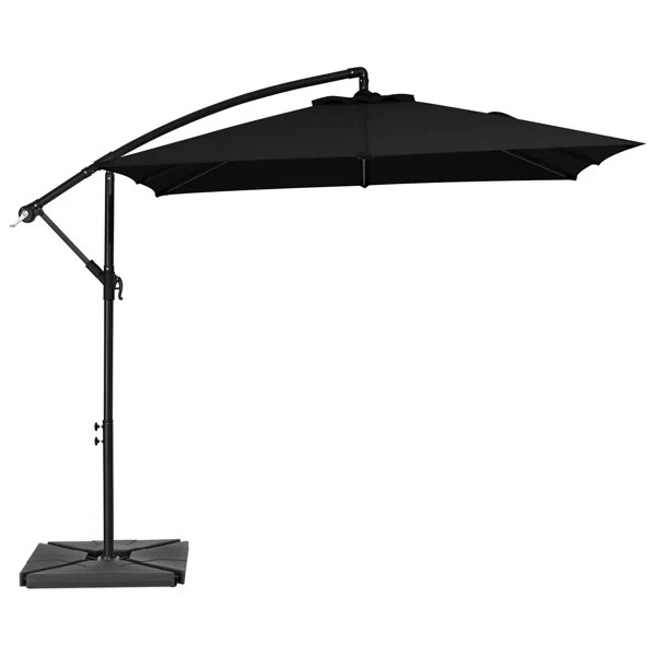 Beeram 96'' x 96'' Cantilever Umbrella with Counterweight | Wayfair North America