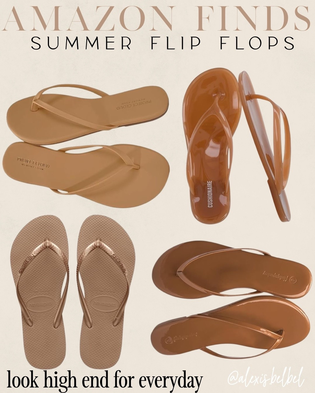 Amazon flip flops that look high end for everyday summer outfits

#LTKPetite #LTKSeasonal