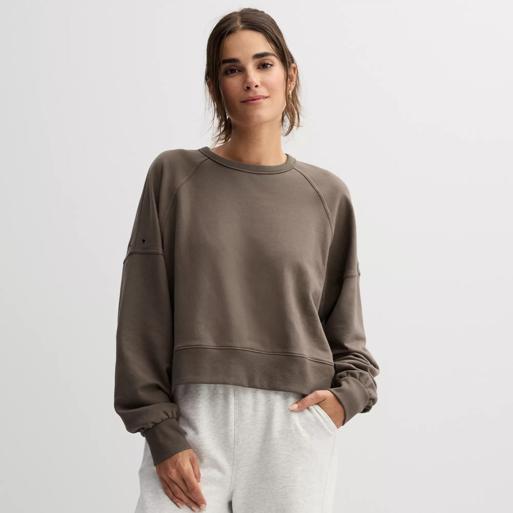 Women's FLX Embrace Oversized Crewneck Sweatshirt | Kohl's