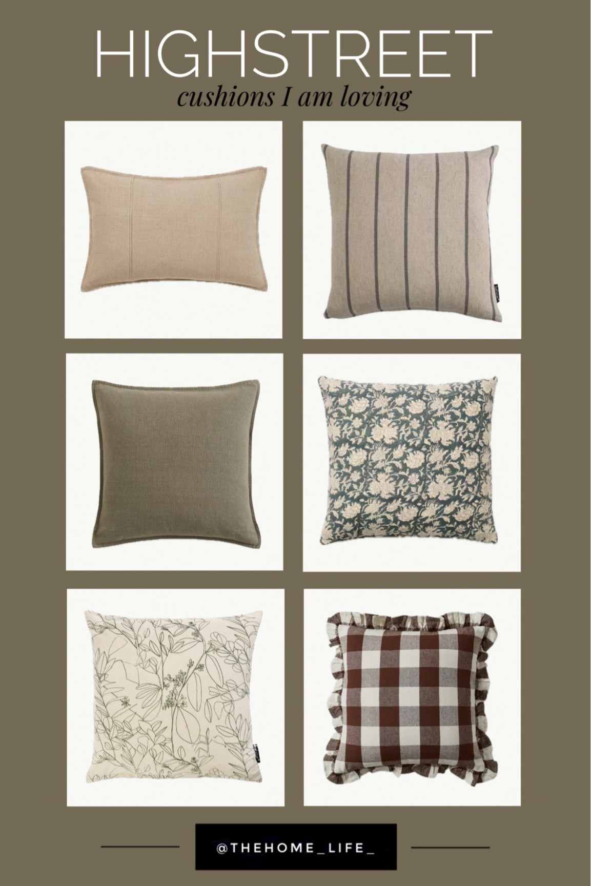High Street cushions at fab prices!

#LTKeurope #LTKfindsunder50 #LTKhome