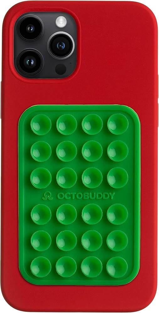 OCTOBUDDY || Silicone Suction Phone CASE Adhesive Mount || Compatible with iPhone and Android Cel... | Amazon (US)