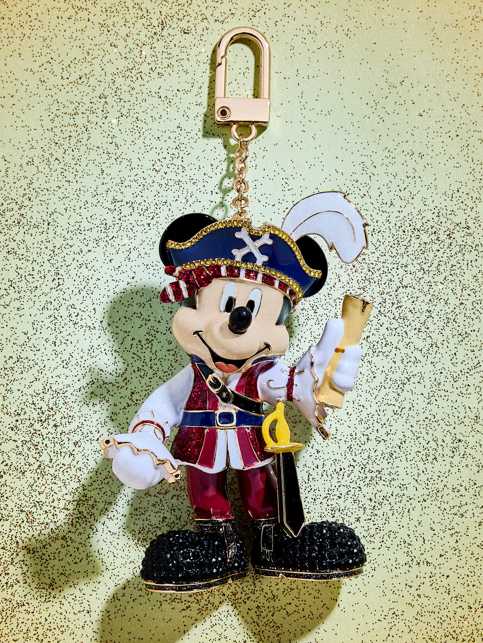 Disney Mickey Mouse Pirate Halloween Bag Charm - Mickey Mouse Pirate | BaubleBar