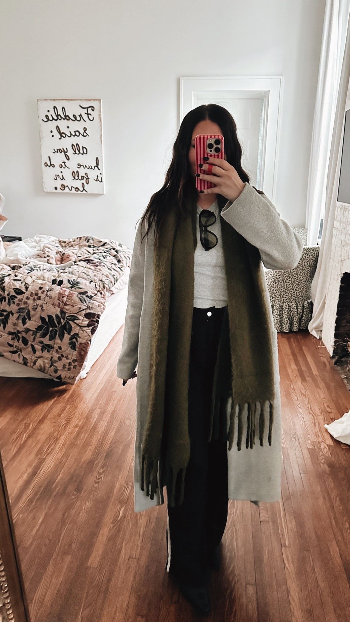 Fave Amazon scarf / rainy day OOTD

#LTKdayinmylife #LTKootd