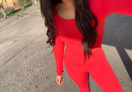 Bright red outfit  #sweepstakes

#LTKFestival #LTKFind #LTKSeasonal