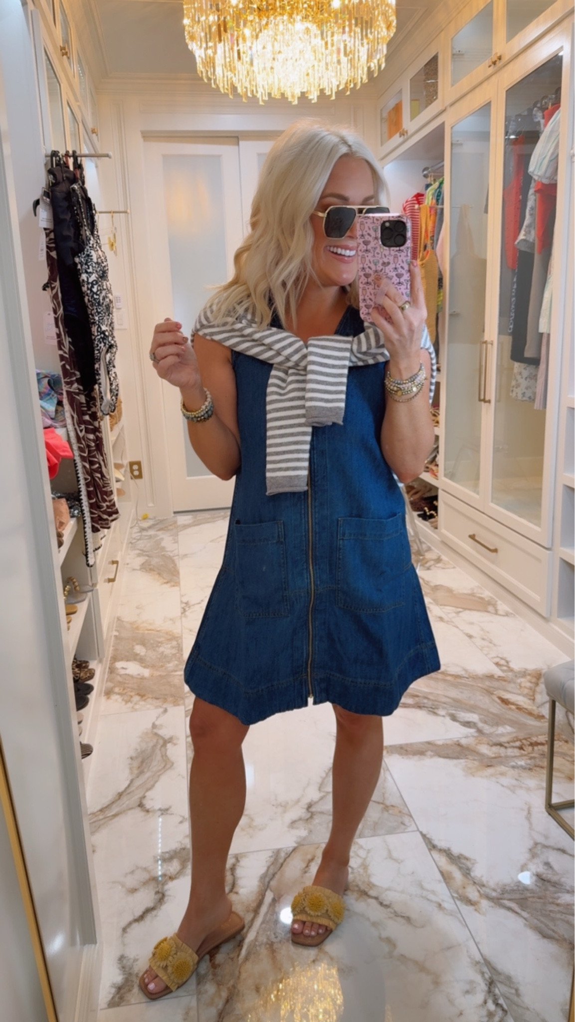 Looooooovveer this denim dress from Walmart , size small

#LTKootd