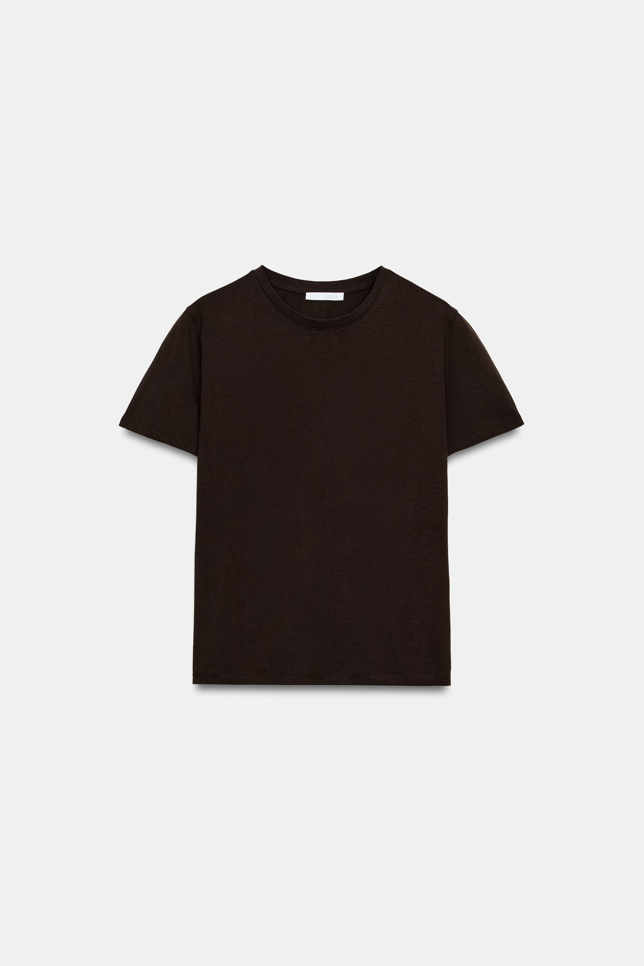 RUSTIC COTTON T-SHIRT | Zara US