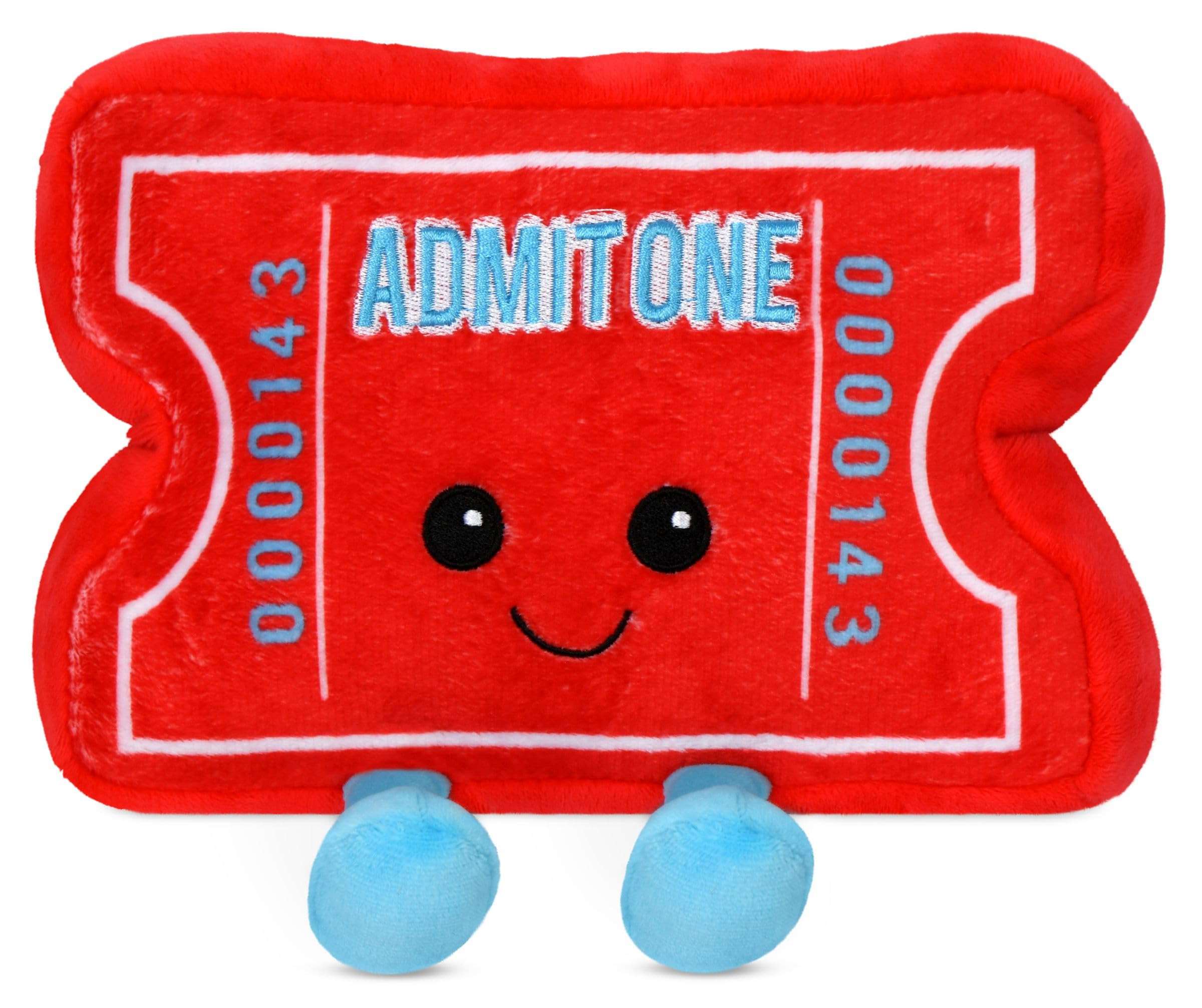 iscream Screamsicles Movie Time! Kawaii 8" Plush - Movie Ticket | Amazon (US)