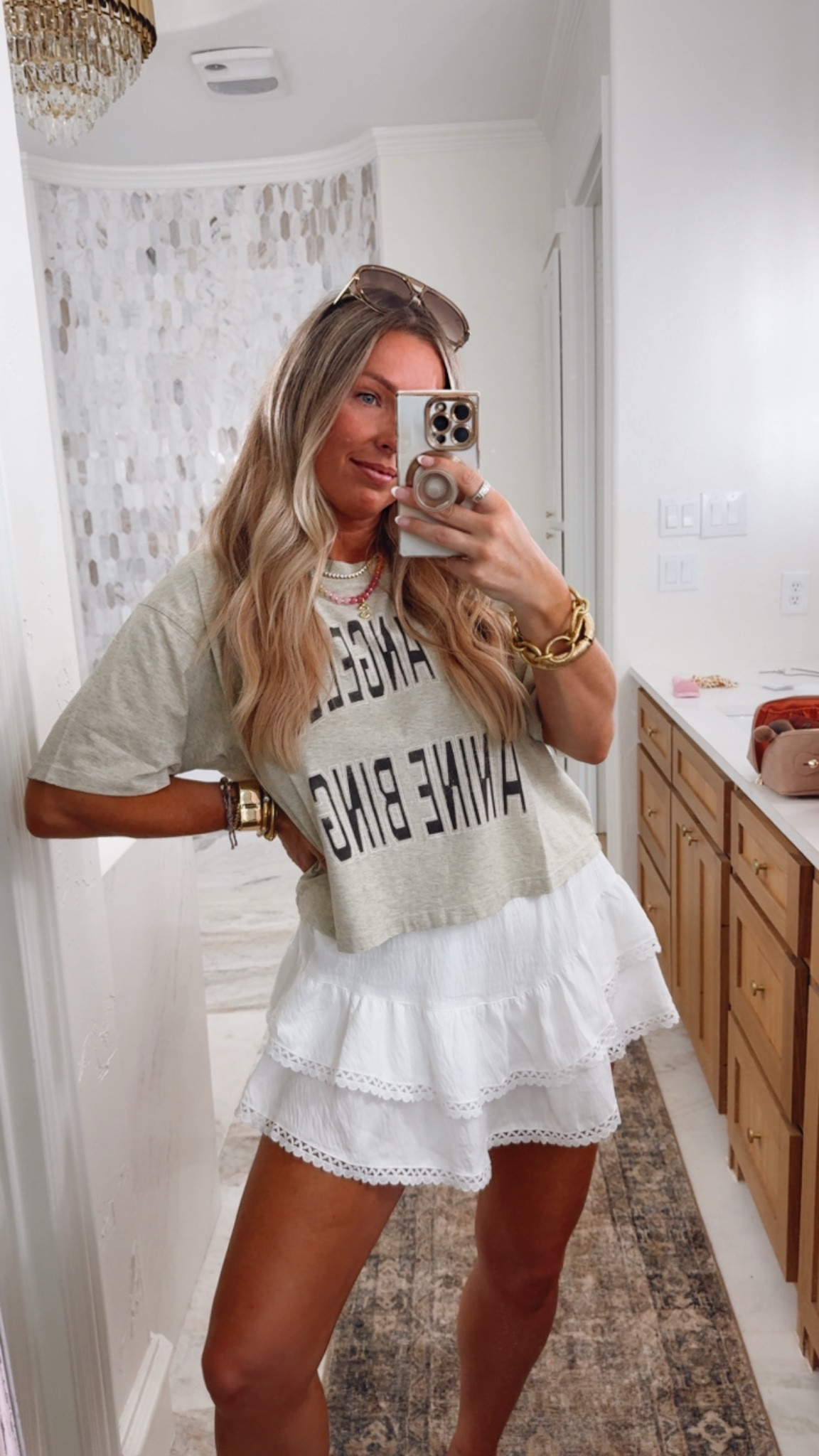 Shorts haul. Sized up one size to large. Summer shoes. Travel outfit. San diego . Jelly sandals size up in between sizes. Summer sandals. Miu miu slides. Crochet. Sized up to large in tennis dress. Pickleball outfit. Summer fashion. Summer outfit. Beach vacation outfit. Jeans size down one size to 28 (normally 30. Too sized up. Swimsuit coverup. Beach vacation outfits. Dress fits true to size. Looks like zimmermann. Outfit for my son’s award ceremony. 

. Walmart. Anthropologie. Travel outfits. Vacation outfits beach. Zimmermann. Aerie. Travel outfit. Beach outfit. Linen pants. Skirt fits true to size. Graduation dresses. Graduation outfit. Wedding guest dress. Summer wedding guest. Vacation outfits. Resort wear. Summer outfits. Workwear. Mother’s Day outfit. All fit true to size. Workout outfits. Summer outfits. Madewell looks for less. Walmart fashion. 
Travel outfits. Memorial Day weekend outfit. July 4th outfits. Lake outfit. Shorts. Alo looks for less. Athleisure. Walmart. Walmart fashion. Springoutfits 2036. Workout. Sports Lon outfit. Lululemon. Freee people. Sized up one size to large in the romper for this comfy fit. White button down. Shorts. . Travel outfits. Spring fashion. 2026. Aerie. Plus
 size fashion. Vacation outfit. Spring outfits 2026. Sports outfit. Spring outfits 2026. Spring fashion. Easter. Jumpsuit. Romper. Memorial Day weekend. GRWM. Sports mom outfit

https://liketk.it/6dVTJ