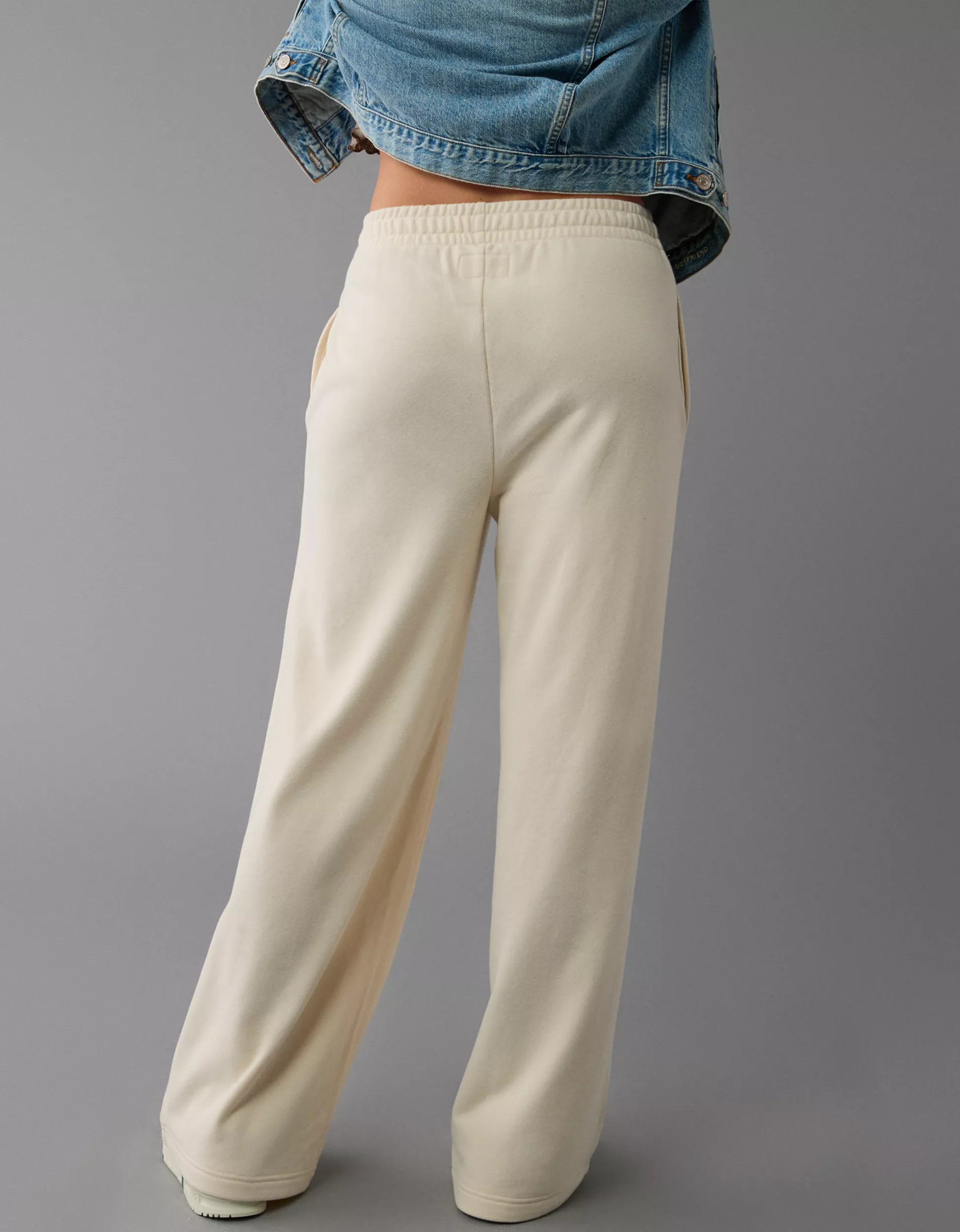 AE Knit Baggy Wide-Leg Sweatpant | American Eagle Outfitters (US & CA)