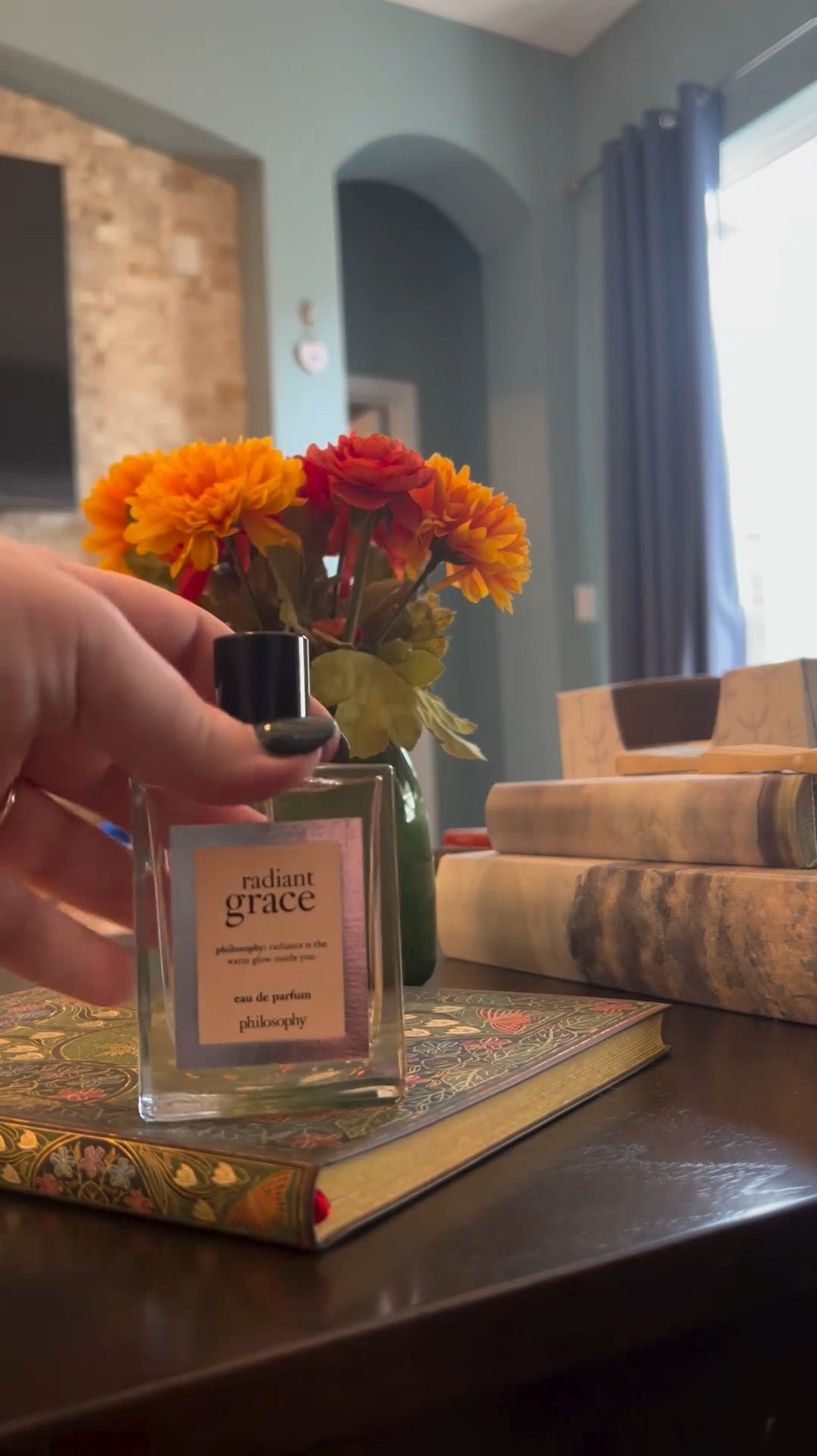 A perfume that lives up to its name, Radiant Grace from @lovephilosophy has stolen my heart. Sweet and warm with just enough presence, I think I’ve found my new favorite scent! 

This fragrance has notes of black cherry, jasmine, and caramelized sandalwood, making it a great fit for almost anyone, whether you’re a fan of fruity, floral, or earthy scents. 

A little bit of luxury for the everyday ✨ 

#LTKStyleTip #LTKSeasonal #LTKBeauty