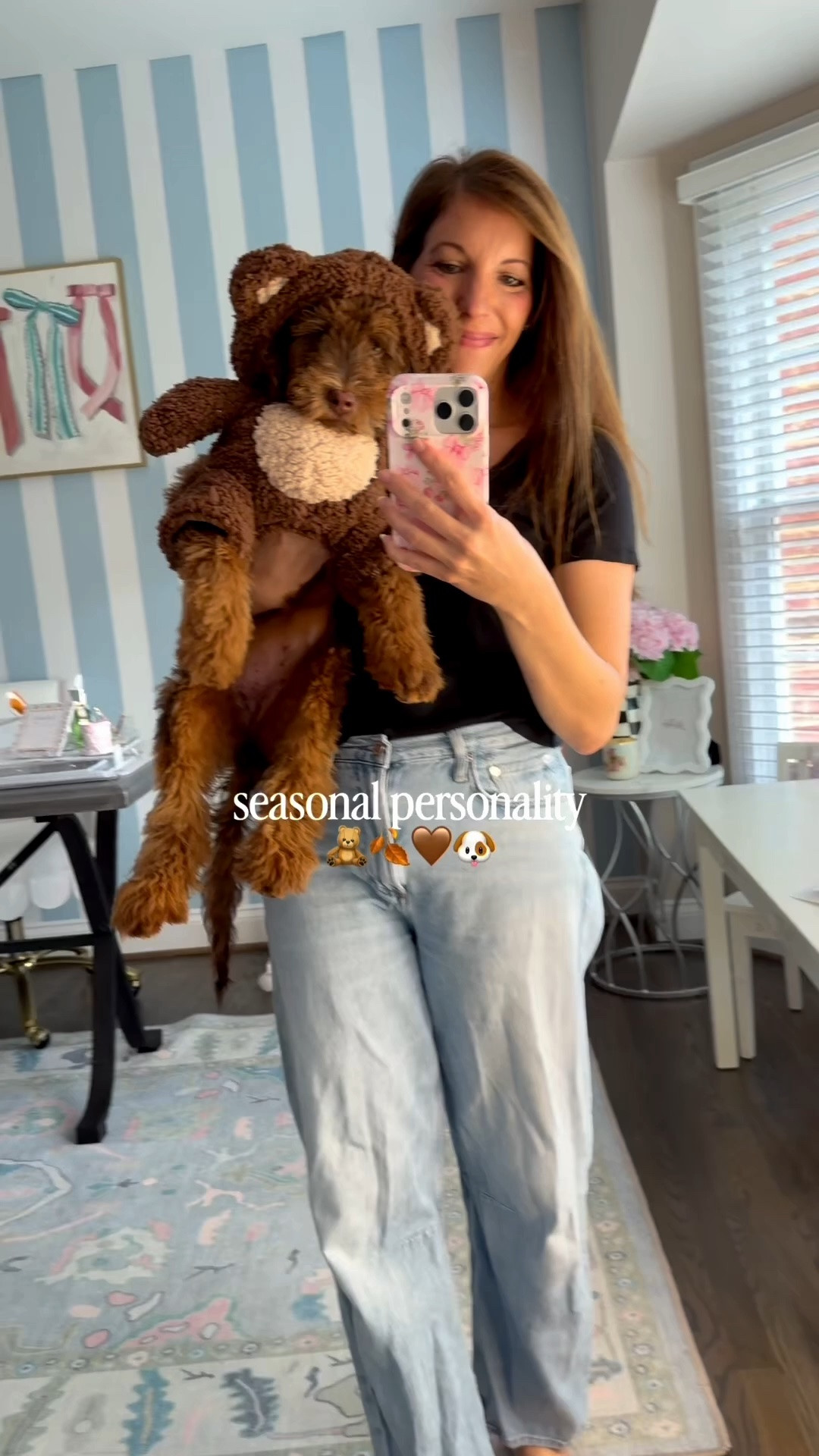 Turn your doodle into a teddy bear, it will become their entire personality