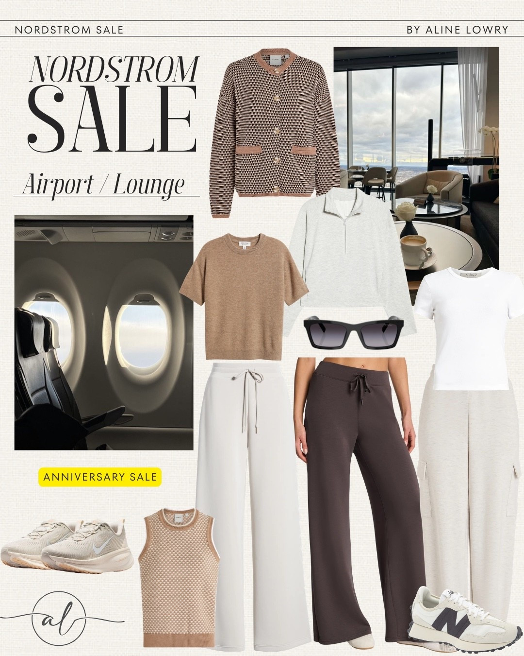 Nordstrom Sale - Airport / Lounge 
Comfortable outfits, sweatpants, sneakers, sweaters.

#LTKU #LTKSeasonal #LTKootd