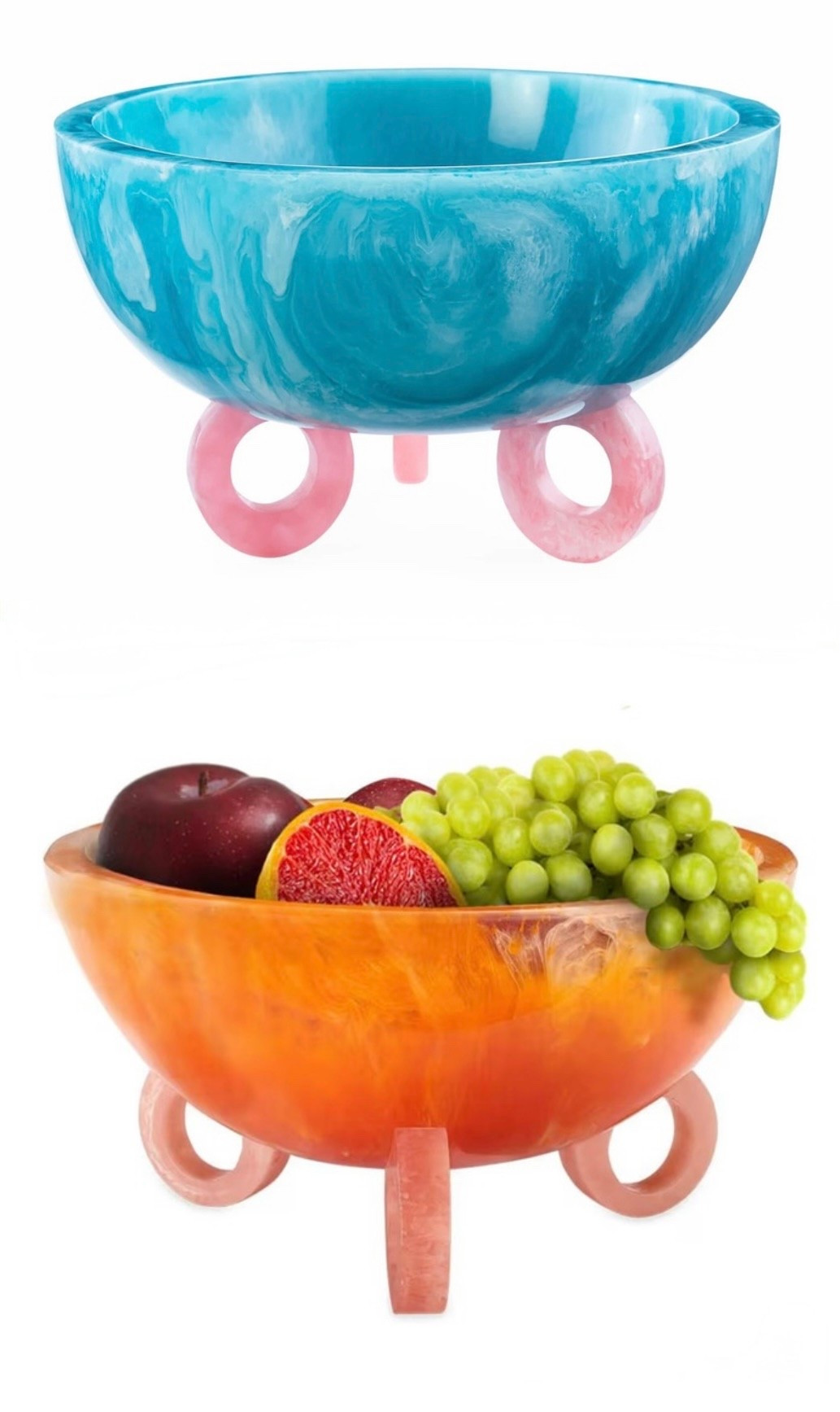 A recent home find! Save vs splurge bowl 🥣

Blue is Jonathan Adler
Orange is Amazon 

#LTKHome #LTKdayinmylife