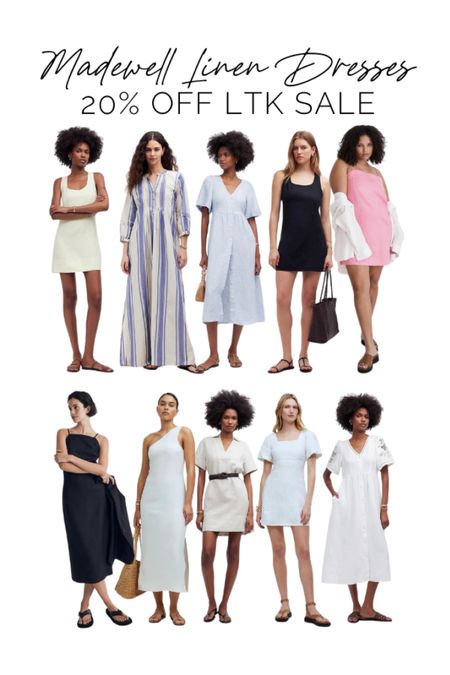 20% off sale at Madewell starts today!!! Running from 5/9-5/13!!! So many linen dresses, perfect for the summer heat!! 

#LTKxMadewell #LTKsalealert #LTKfindsunder100