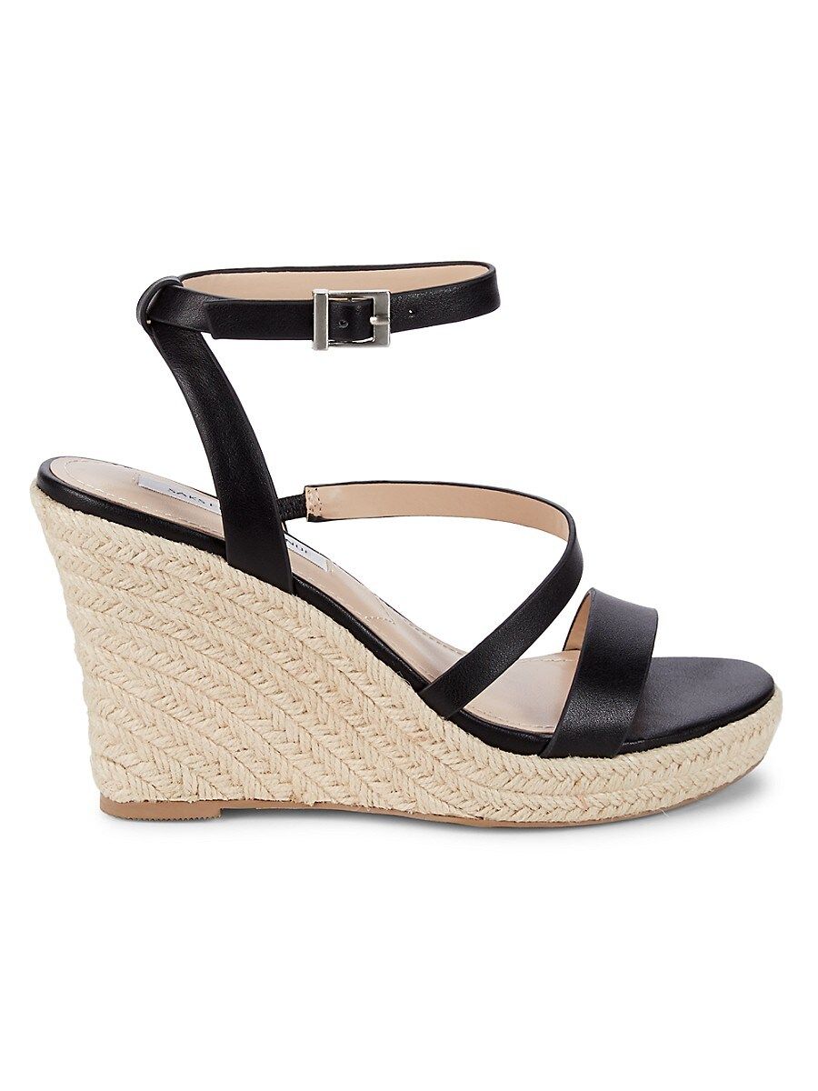 Saks Fifth Avenue Women's Louvre Espadrille Wedge Sandals - Black - Size 9.5 | Saks Fifth Avenue OFF 5TH