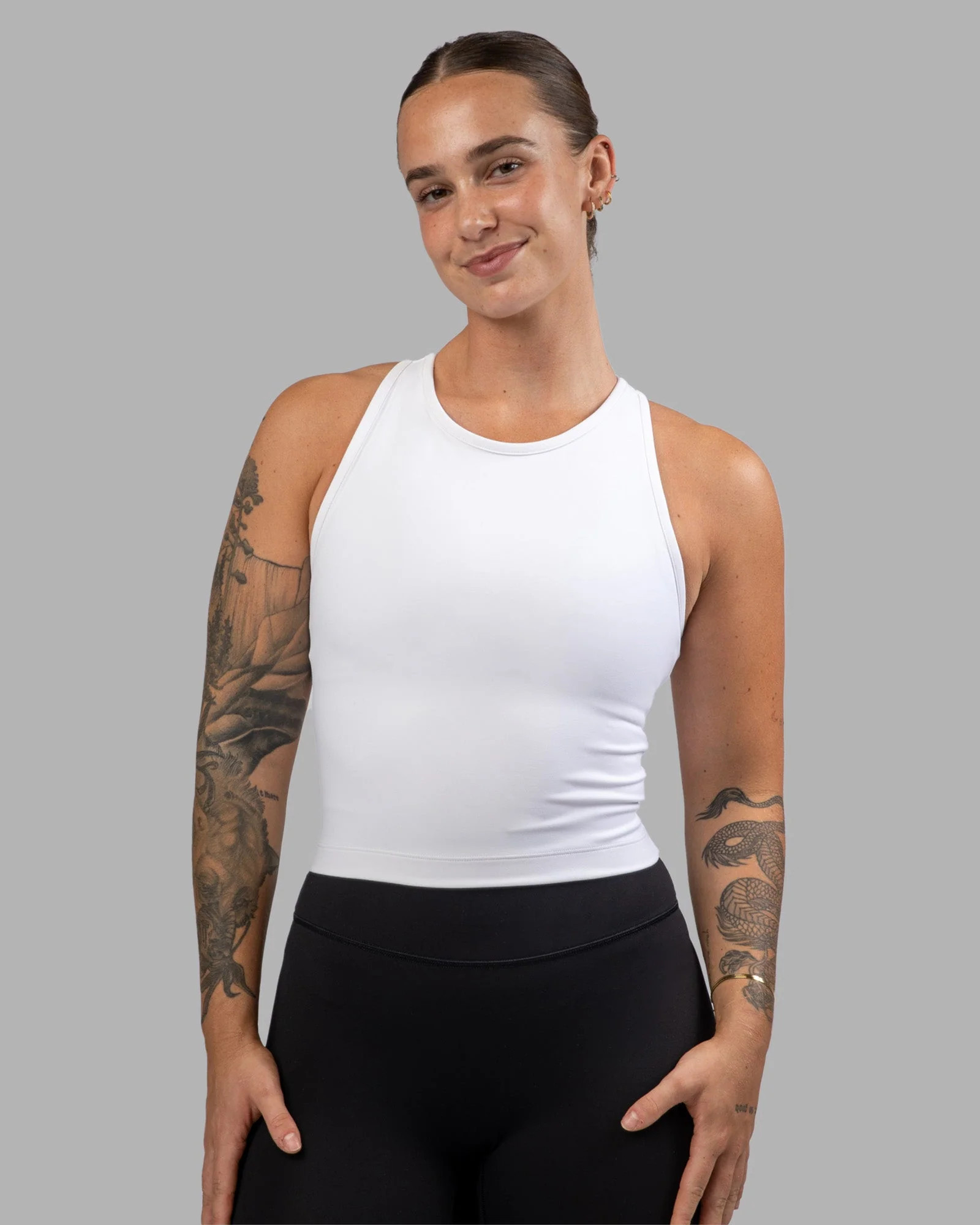 Flow Performance Tank 2.0 - White | LSKD | LSKD