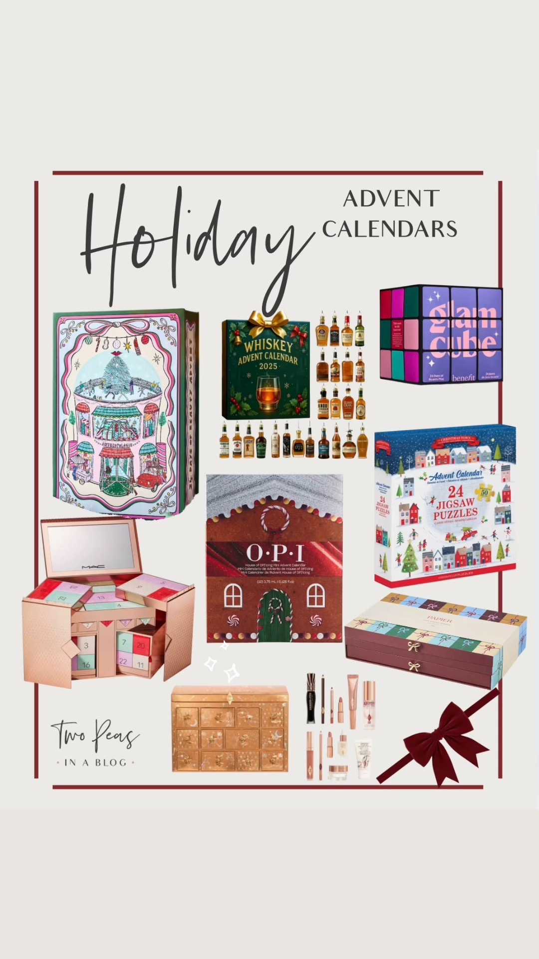 Holiday advent calendars. Countdown to Christmas. Gift guide. 

#LTKGiftGuide #LTKHoliday