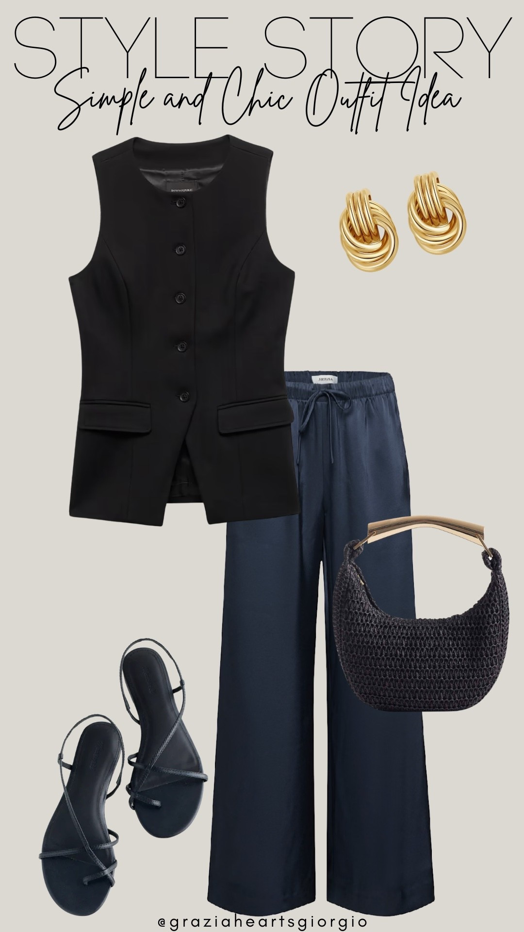 Simple & Chic Outfit Idea 
.
#simpleoutfit

#LTKootd #LTKgrwm