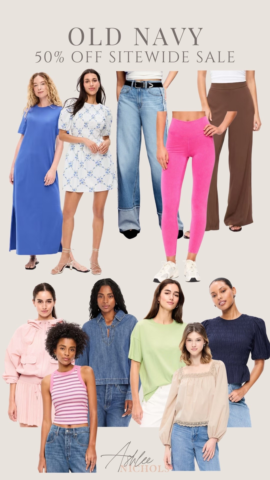 50% off site-wide at Old Navy!

Spring style, Athleisure, denim Jean, spring dress

#LTKSaleAlert #LTKSeasonal