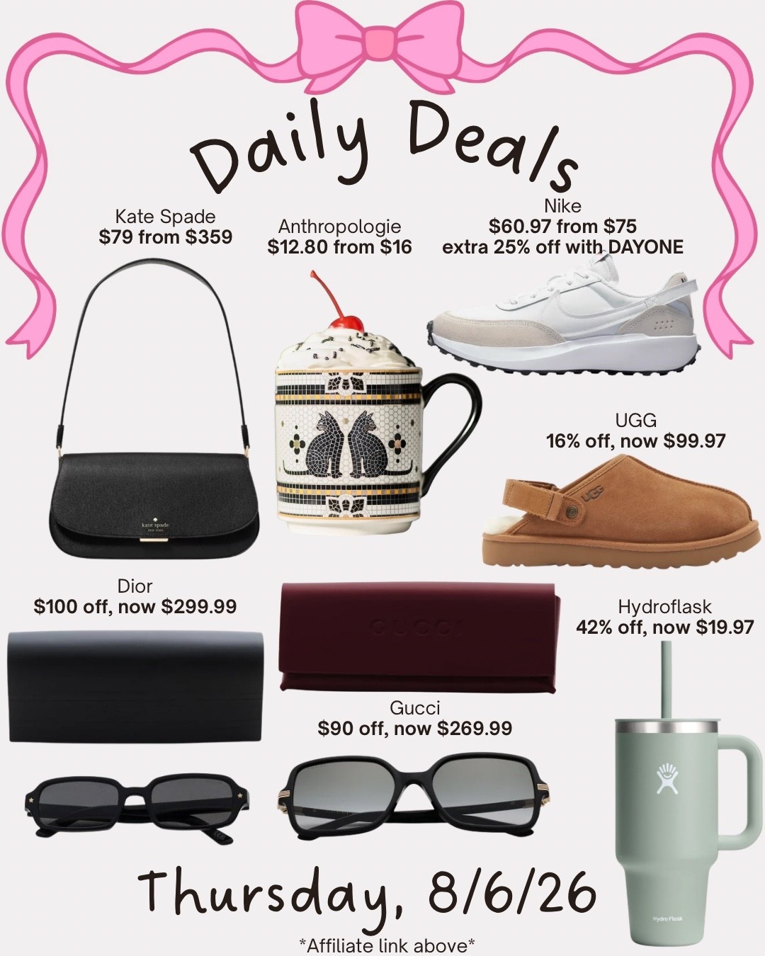 Daily deals

#LTKSeasonal #LTKSaleAlert #LTKHome