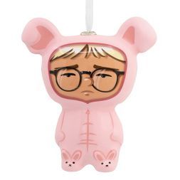 Hallmark A Christmas Story Ralphie in Pink Bunny Suit Decoupage Christmas Tree Ornament | Target