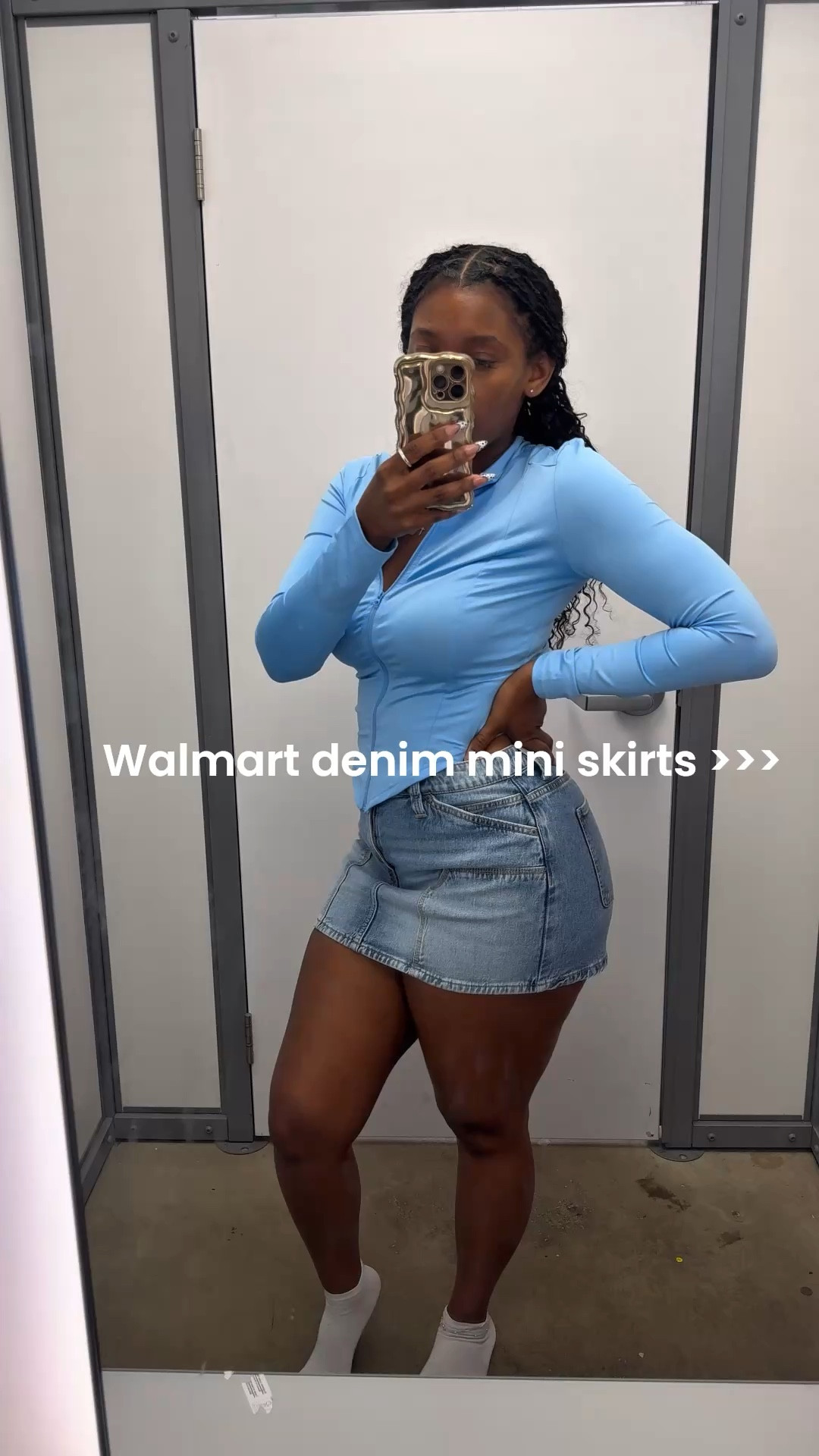 I’m loving the light then miniskirt at Walmart. And I think that both colors are on sale.

I got a size medium/9 
I’m 5’5” and 165 pounds