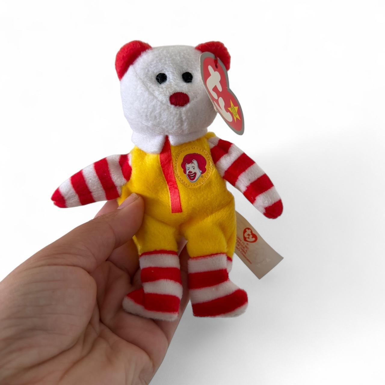 Ty-Lr Stuffed animal - Yellow/Red | Depop US