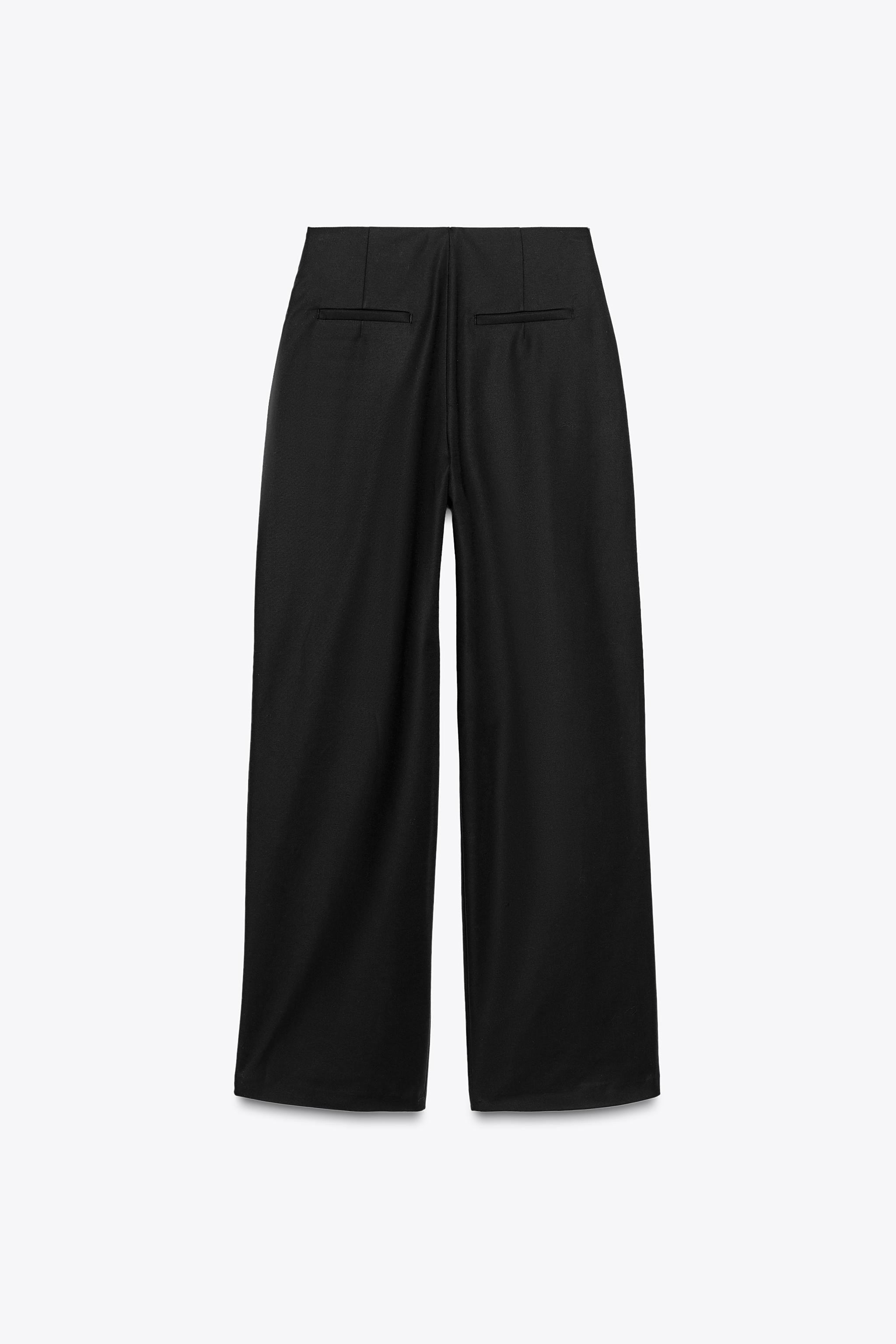 ZW COLLECTION PLEATED PANTS | Zara US