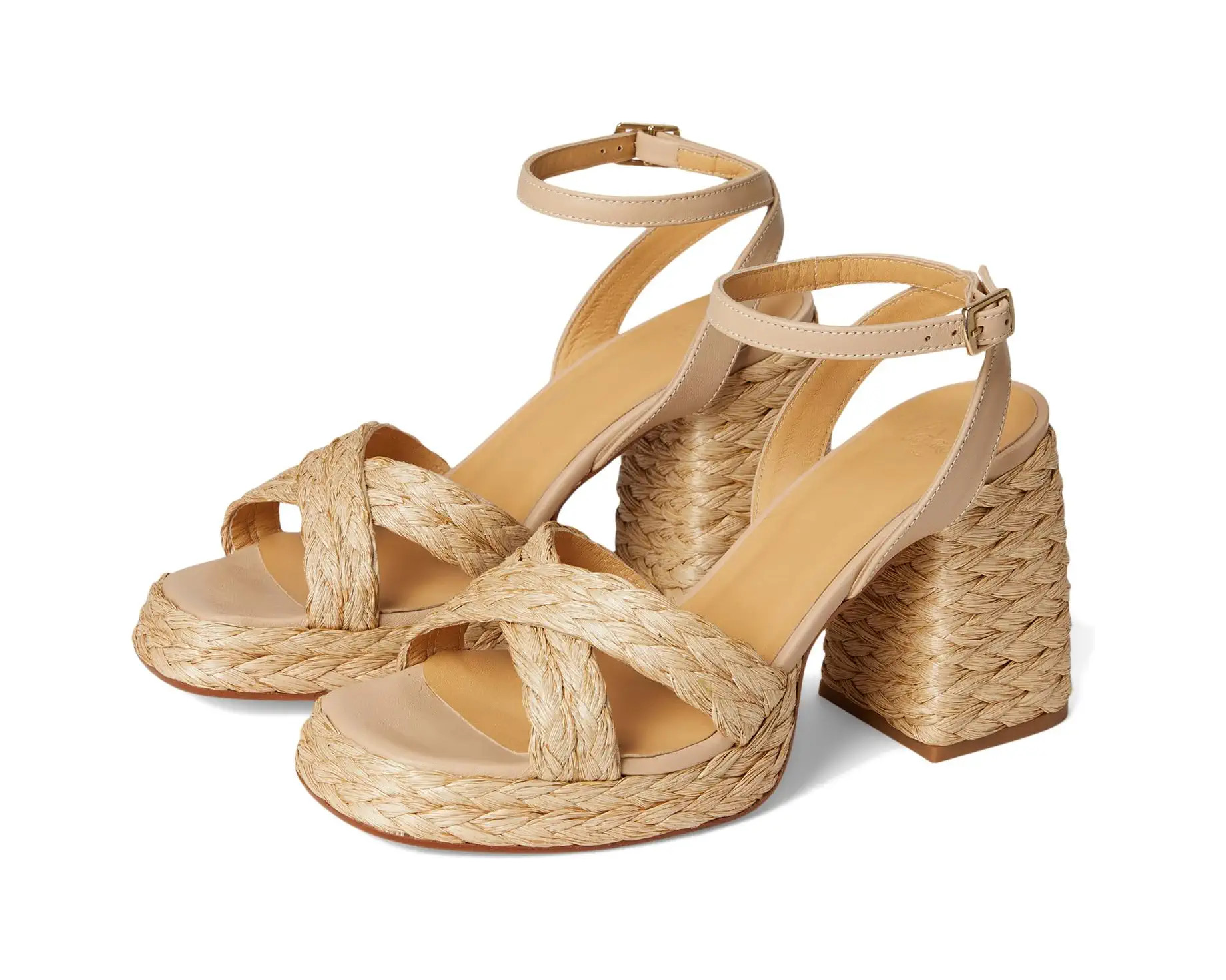 Valeriette Raffia Sandal | Zappos