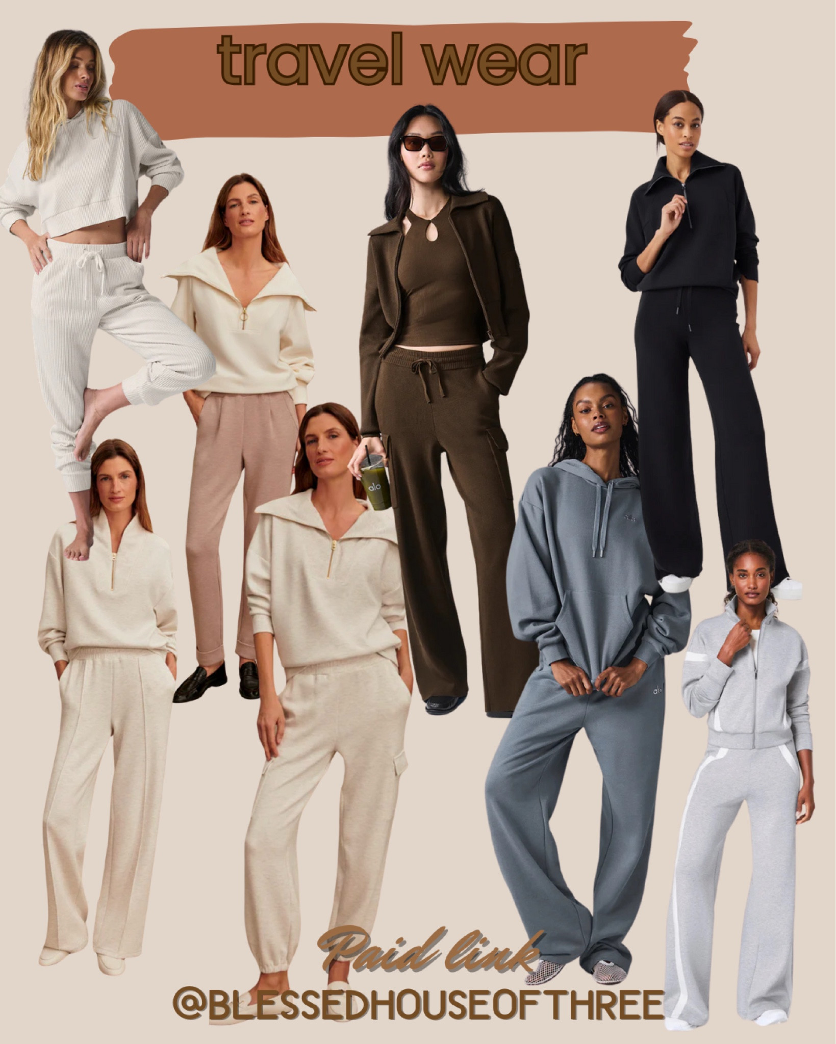 Loving these cozy loungewear. Perfect for traveling this holiday season

Fashion sweatpants, fashion loungewear, gift for the traveler, gift for her, 

#LTKSaleAlert #LTKStyleTip #LTKTravel