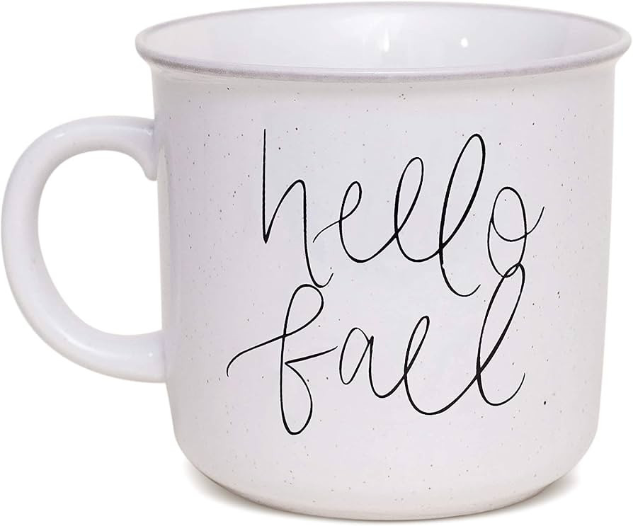 Sweet Water Decor Fall Coffee Mugs | Seasonal 16oz Ceramic Campfire Coffee Cup | Microwave & Dishwas | Amazon (US)