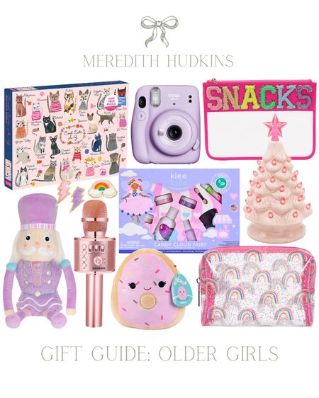 Christmas gift guide, Polaroid camera, puzzle, make up, cosmetic bag, snack bag, nutcracker, karaoke microphone, so on patches, mineral make up, donuts stuffy, jigsaw puzzle, Christmas decorations, kids Christmas, pink, stuffed animal, stocking stuffer, Amazon toys, Amazon finds, preteen, gifts for little girl, Christmas toys, holiday toys

#LTKGiftGuide #LTKkids #LTKunder50