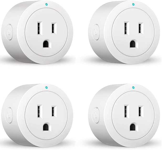 Smart Plug ESICOO - Alexa, Echo & Google Home - Only WiFi 2.4G (4-Pack) | Amazon (US)