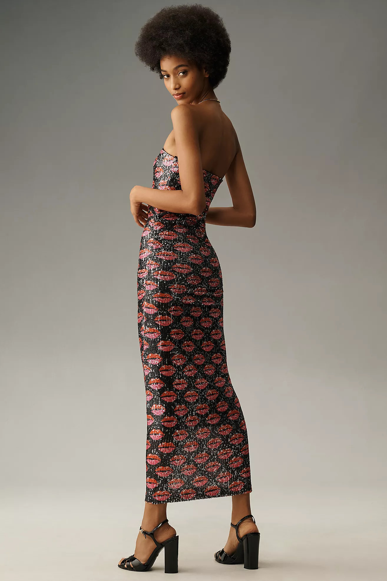 Le Superbe Kiss Kiss Strapless Midi Slip Dress | Anthropologie (US)