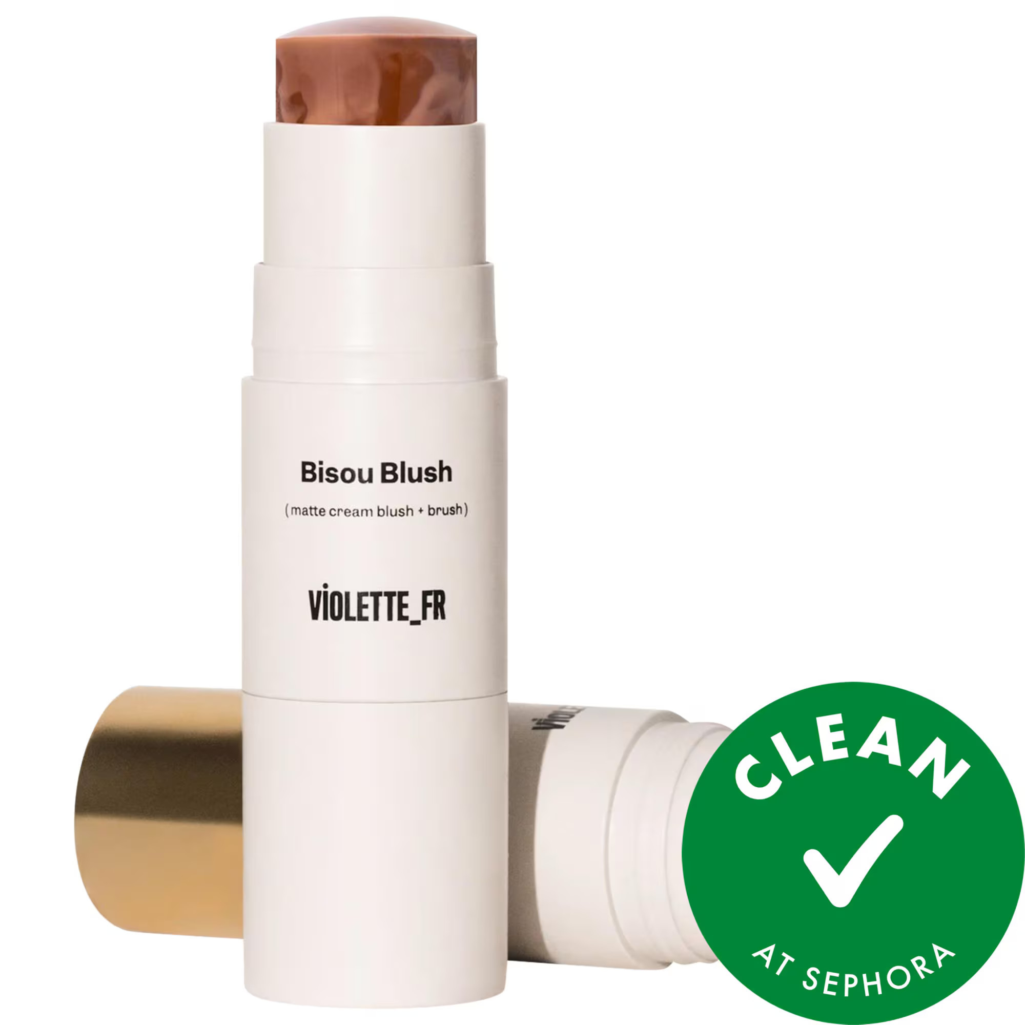 VIOLETTE_FR BISOU BLUSH Marbled Cream Blush Stick Marnie 0.25 fl. oz. / 7 g | Sephora (US)