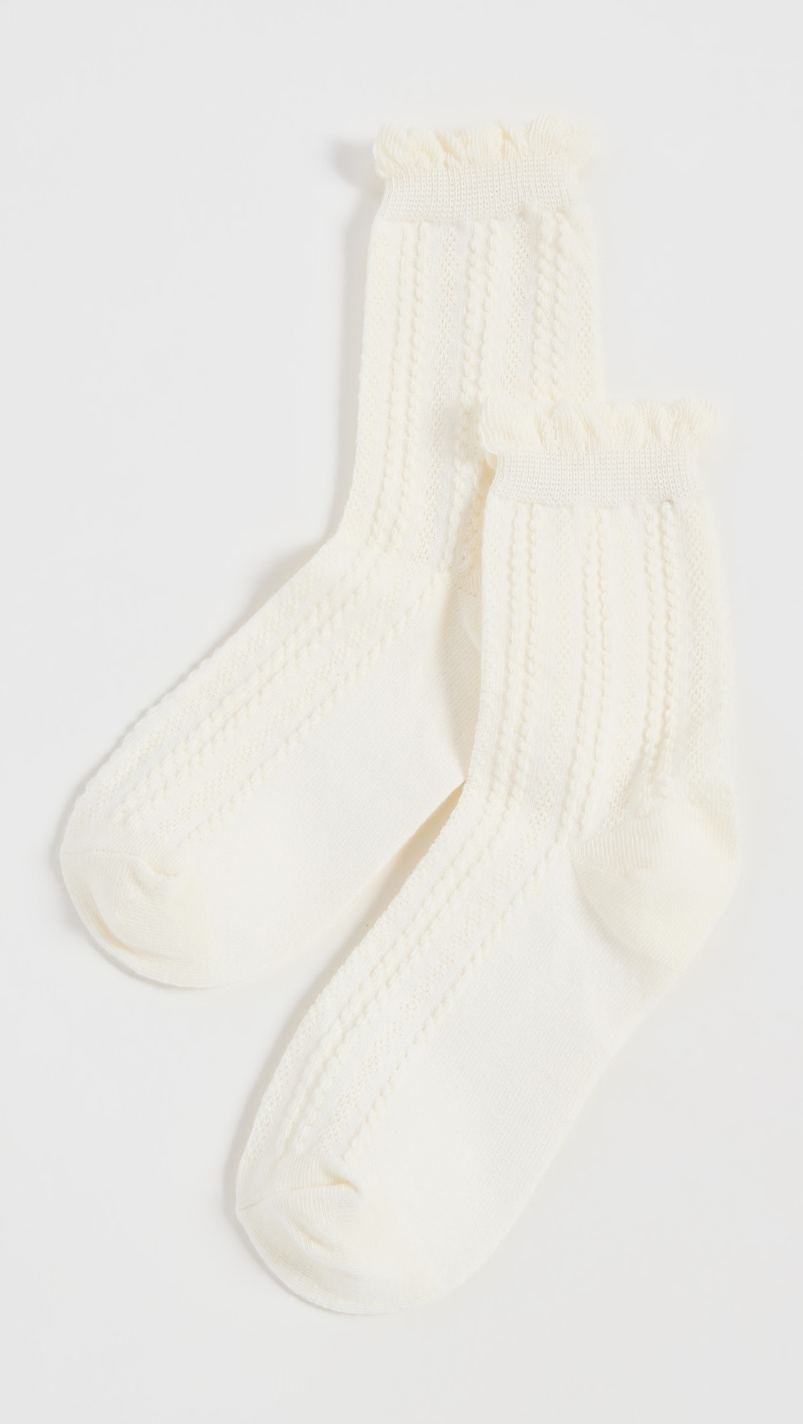 Pointelle Crew Socks | Shopbop