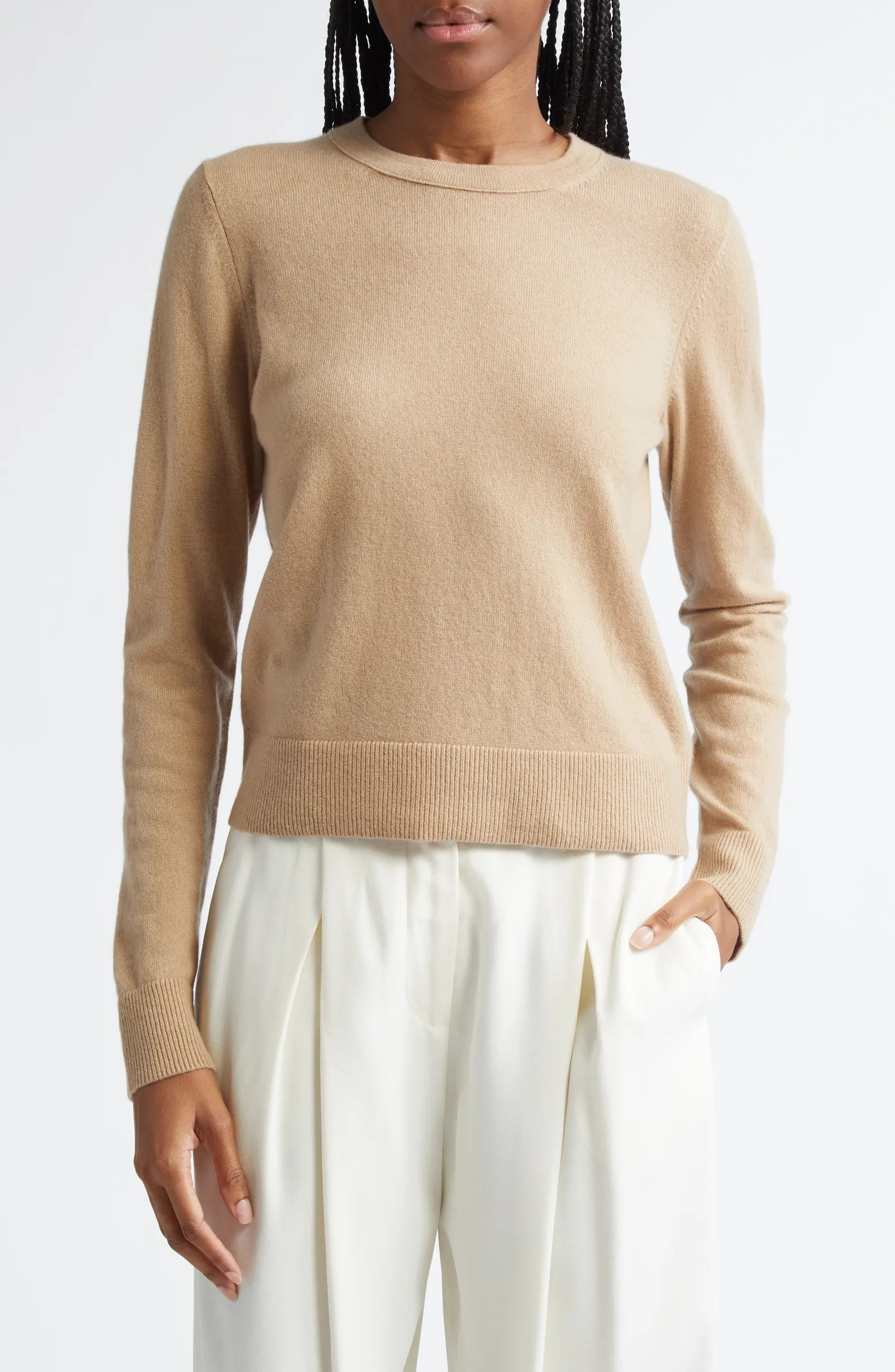 Classic Crewneck Cashmere Sweater | Nordstrom