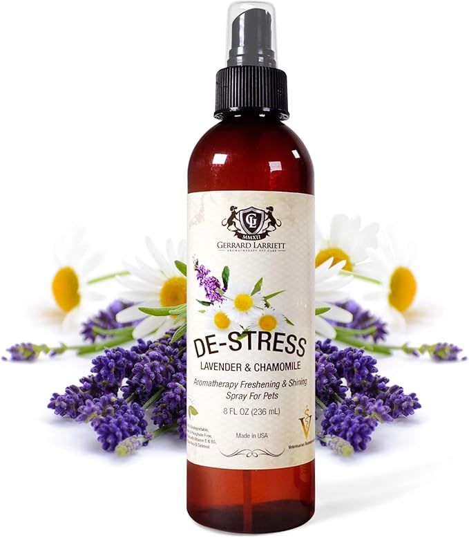 Lavender & Chamomile Aromatherapy Freshening & Shining Spray For Pets, Dog Grooming Spray & Pet O... | Amazon (US)