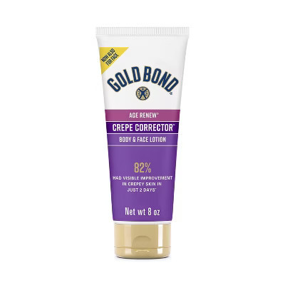 Gold Bond Age Renew Hand & Body Lotion Ultimate Crepe Corrector: Mature Skin, Hydrating, 8oz Squeeze Bottle | Target
