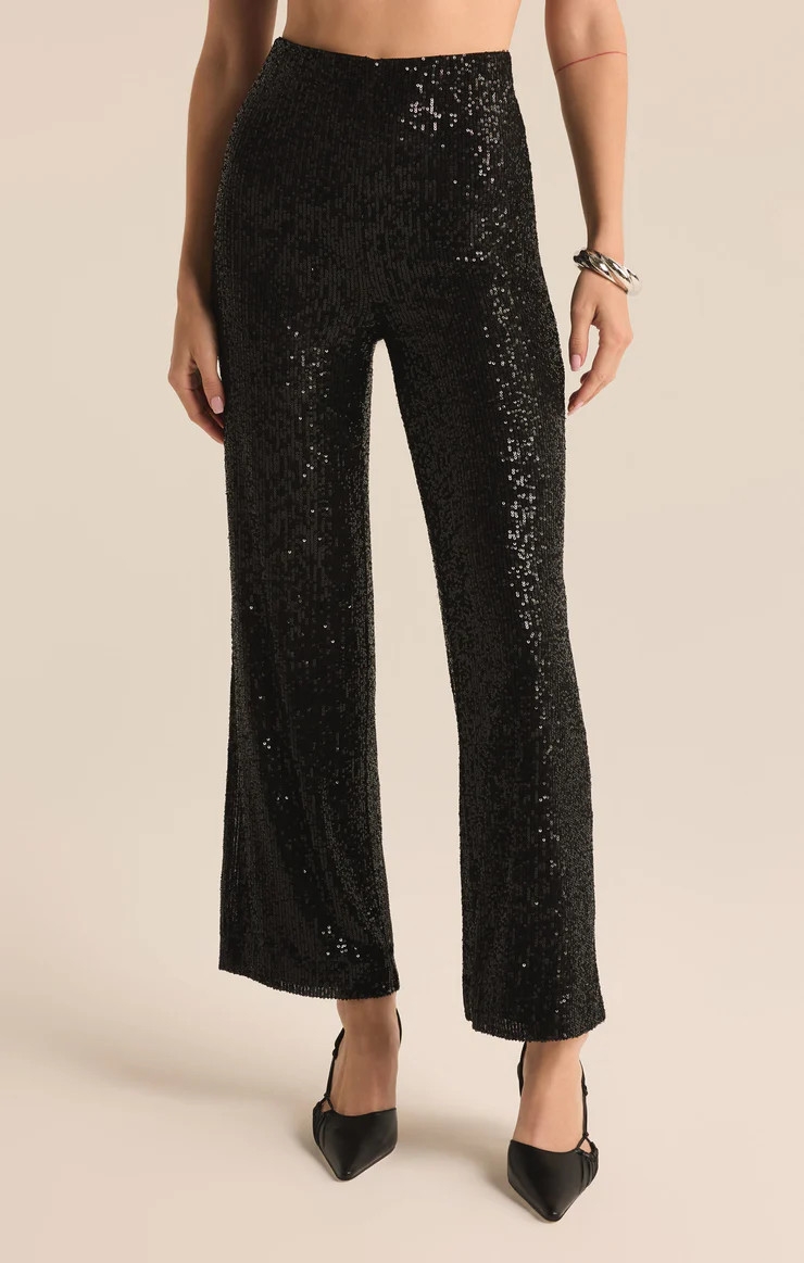 Skylar Sequin Cropped Pant | Z Supply