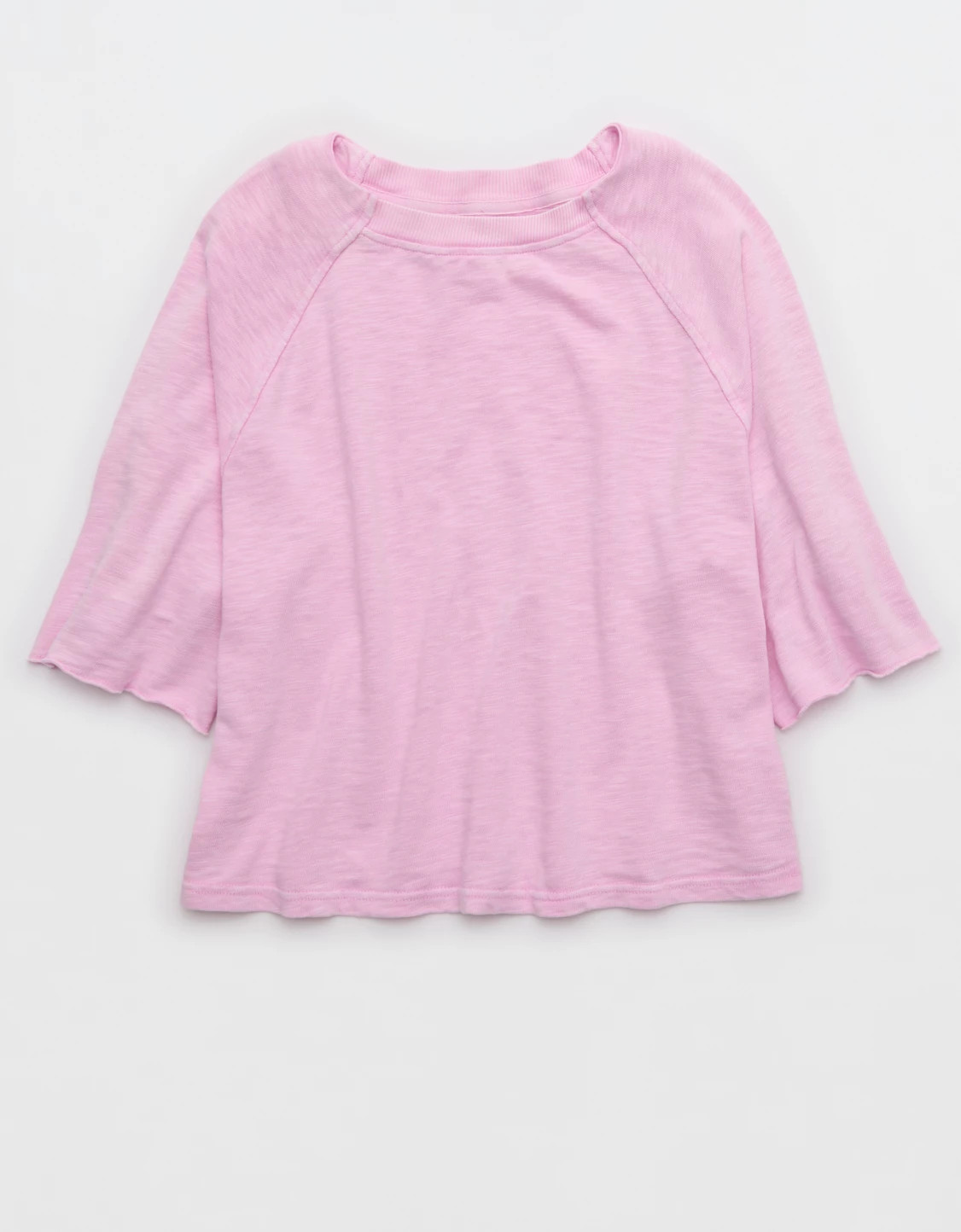 Aerie It's Casual Knit Slub T-Shirt | Aerie