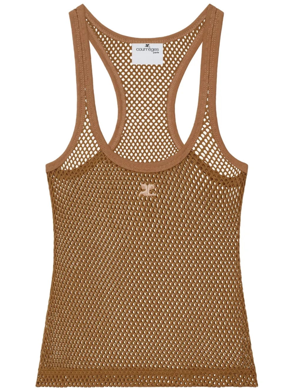 Courrèges Scuba Tank Top  | Brown | FARFETCH ME | Farfetch Global