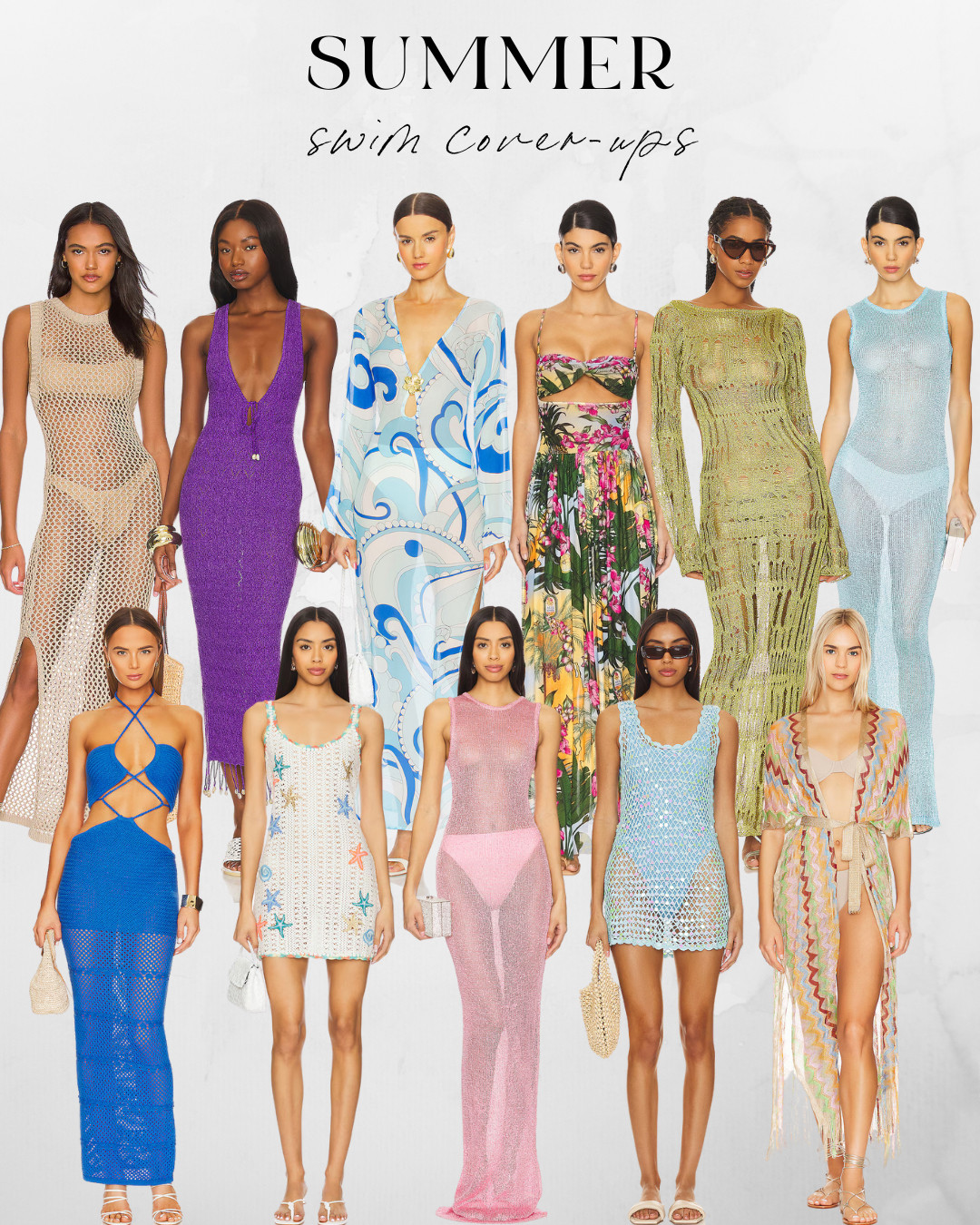 The cutest swimwear cover-ups styles for Summer! #revolve #coverups #resort #vacation 

 #LTKSeasonal #LTKStyleTip