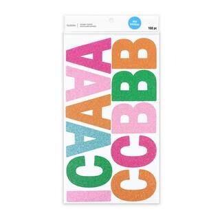 Multicolor Glitter Alphabet Stickers by Recollections™ | Michaels Stores