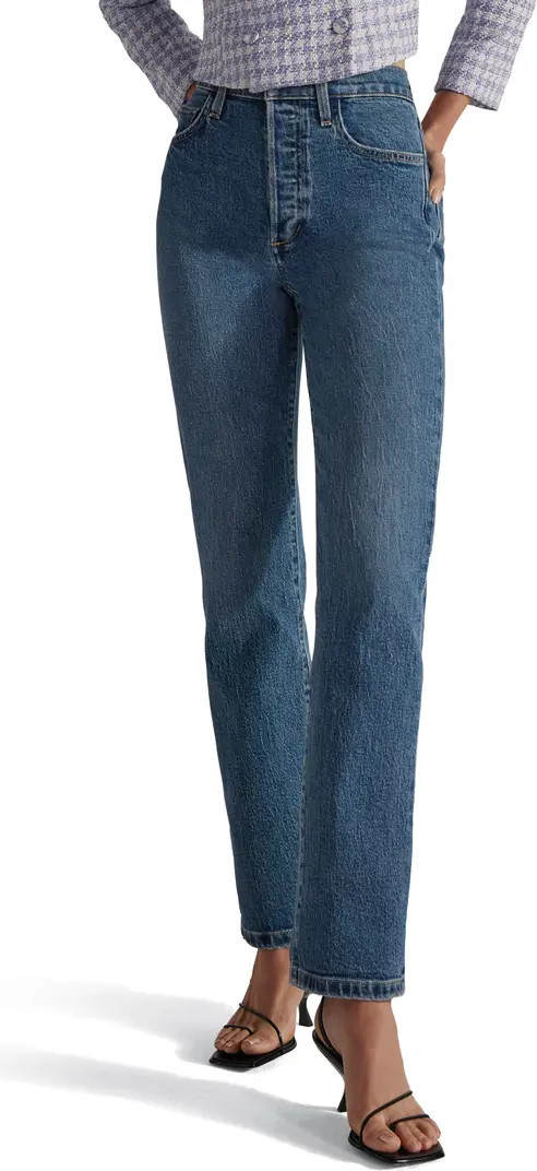 The Vivi High Waist Straight Leg Jeans | Nordstrom