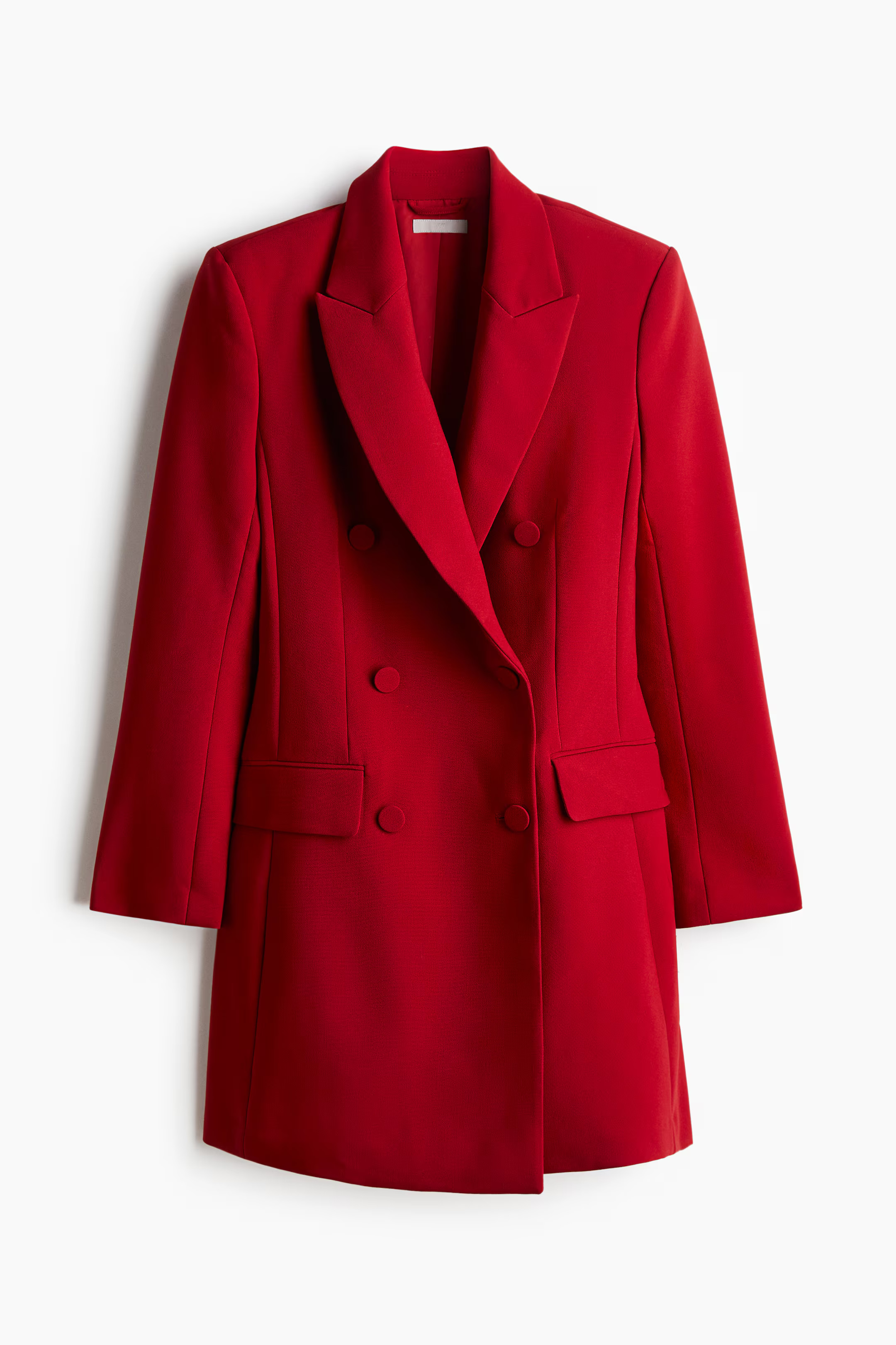 Tuxedo Jacket Dress - Dark red - Ladies | H&M US | H&M (US + CA)